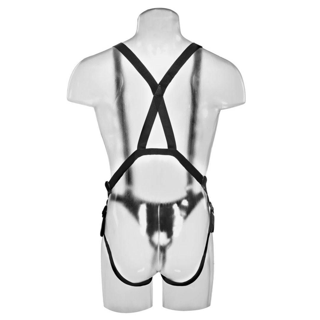 Strap-on Harness mit Dildo „Hollow Strap-On Suspender System“ - OH MY! FANTASY