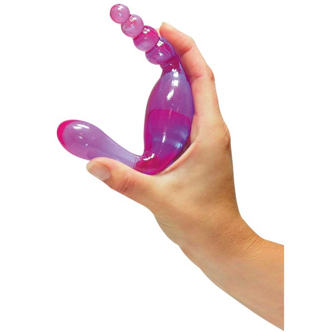 Doppeldildo „Galaxia Lavender“, beidseitig bespielbar