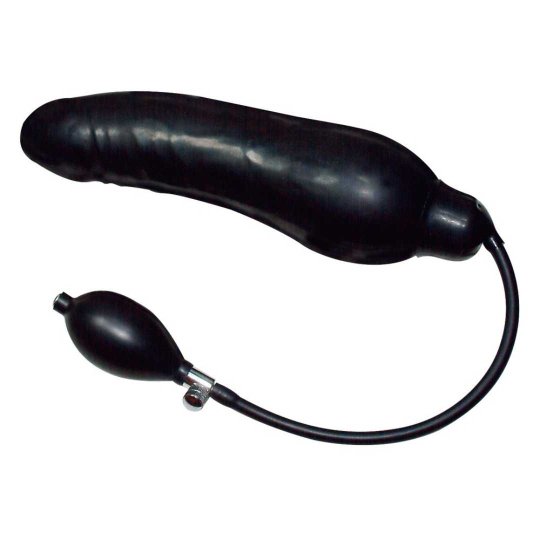 Pumpdildo „Black Latex Balloon“