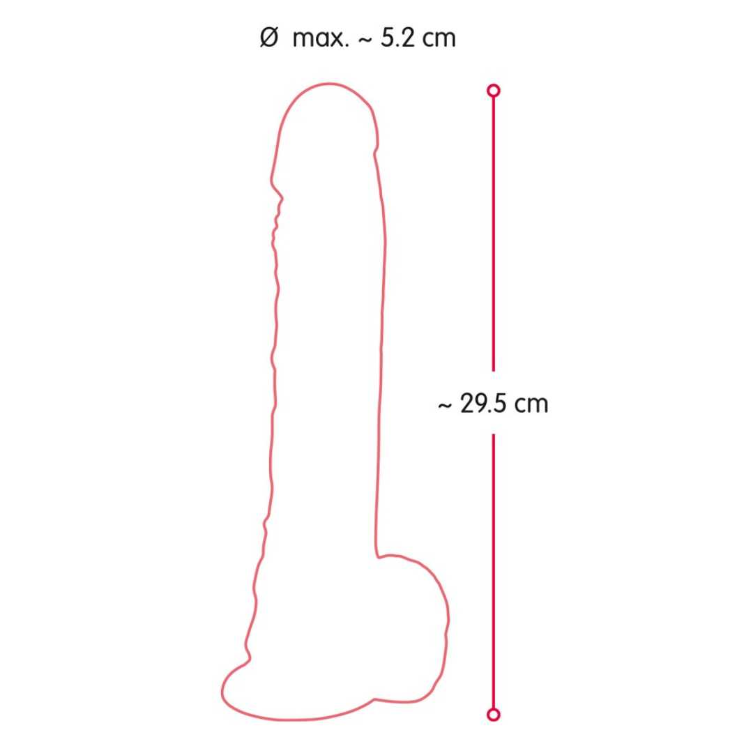 Naturdildo "Large Bendable Dildo"