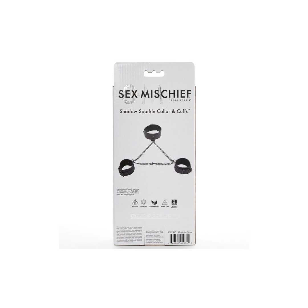 Shadow Sparkle Collar & Cuff Set