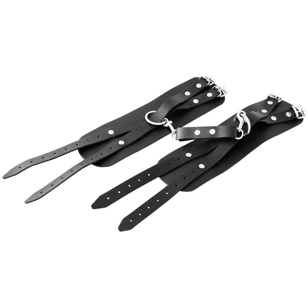 Leder-Fußfessel "The Crown"