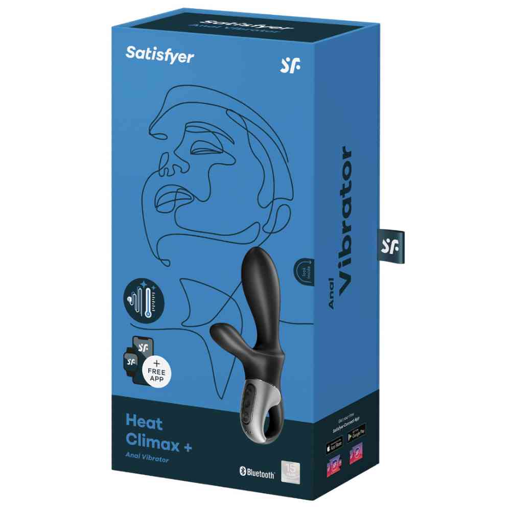 Heat Climax + Vibrator schwarz