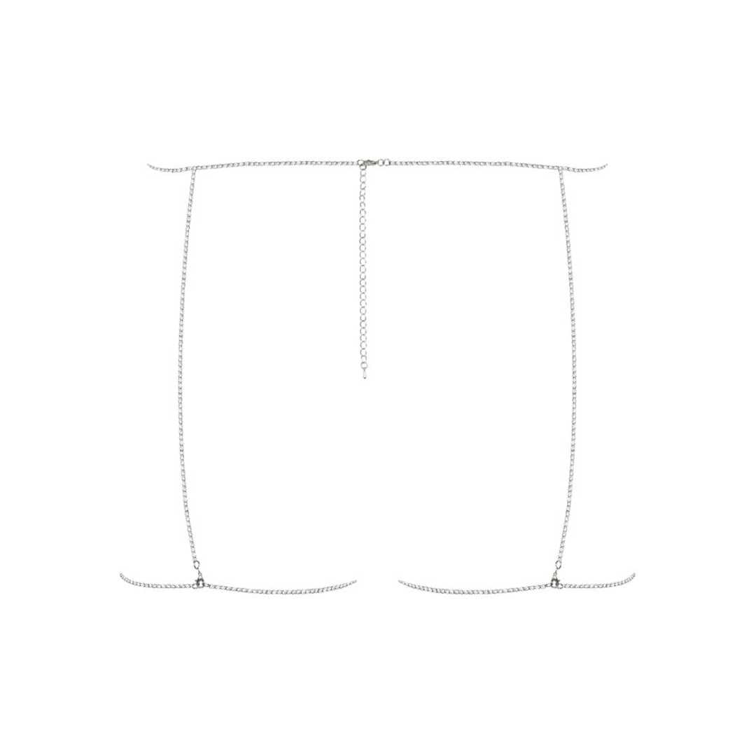 Schmuckgürtel in Strumpfband-Optik