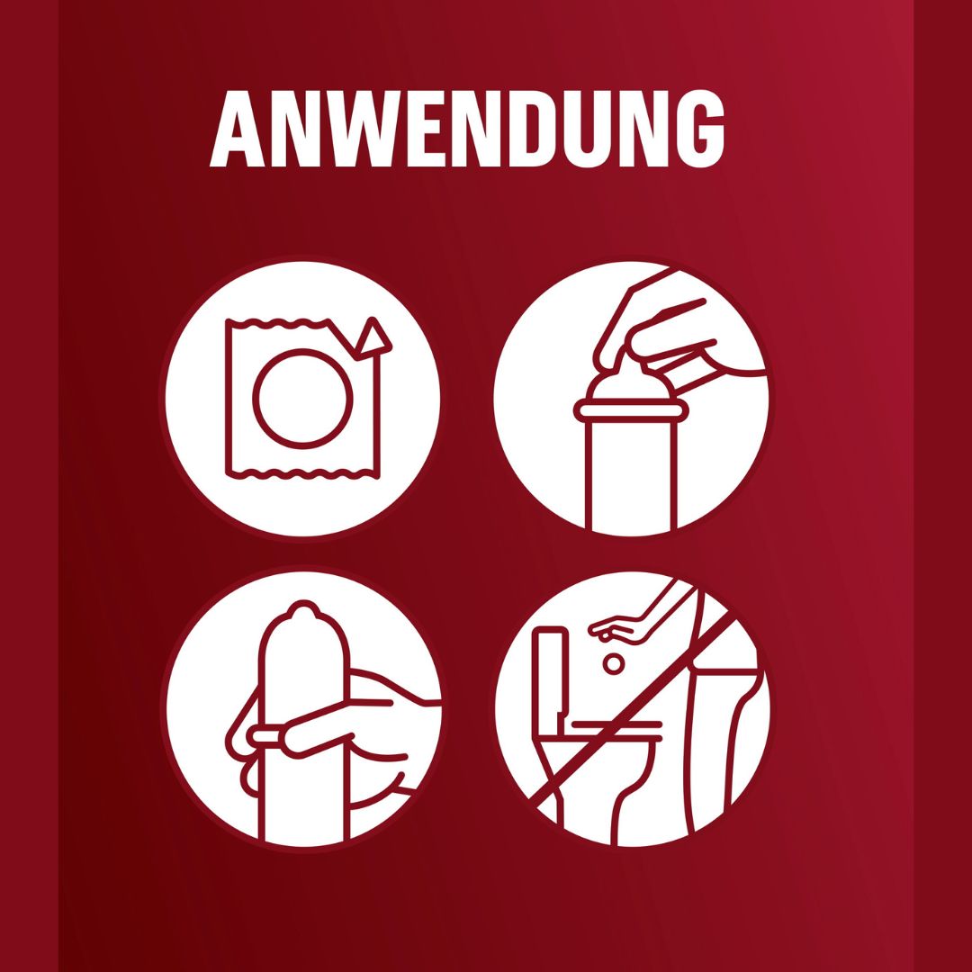 Kondome „Gefühlsecht Extra Feucht“