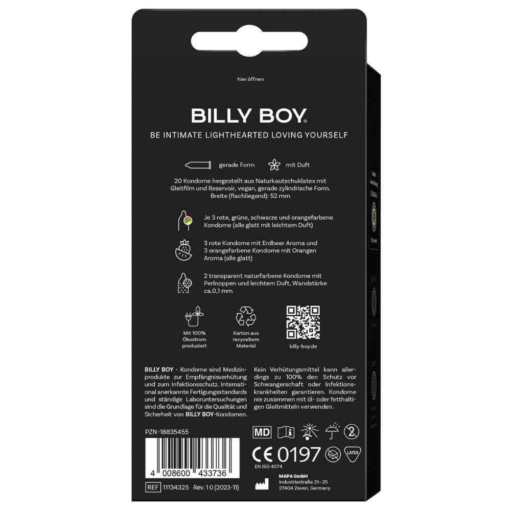 Kondome "Sinnliche Vielfalt"