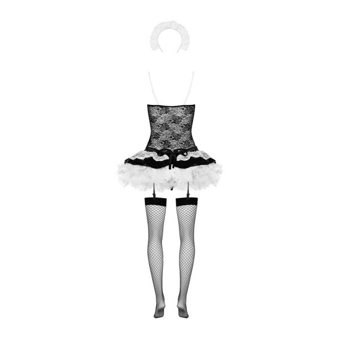 5-teiliges French Maid Kostüm