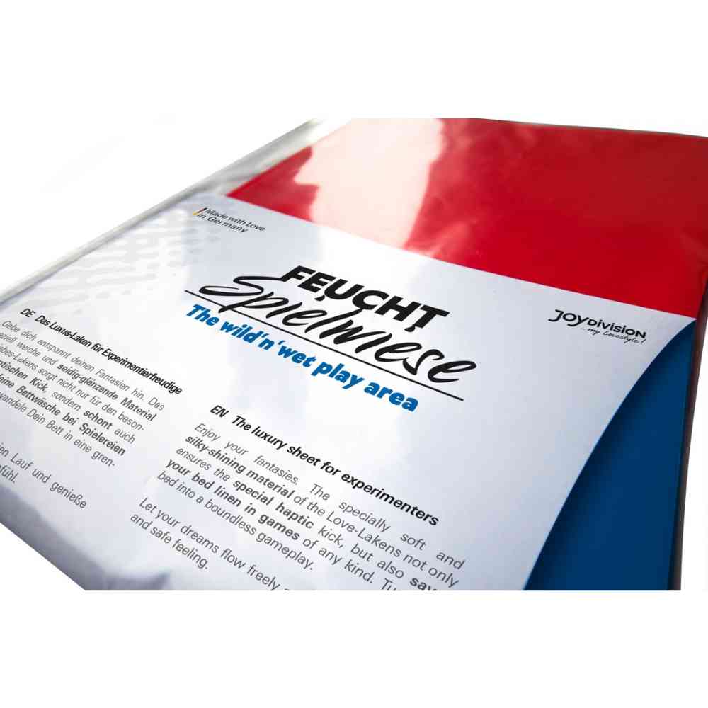 Lack-Bettlaken "Spielwiese"