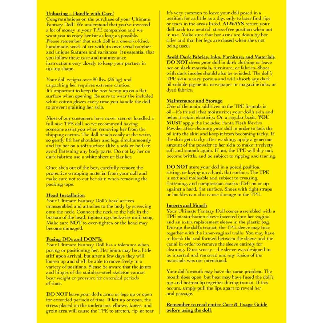 Liebespuppe: Ultimate Fantasy Dolls Mandy