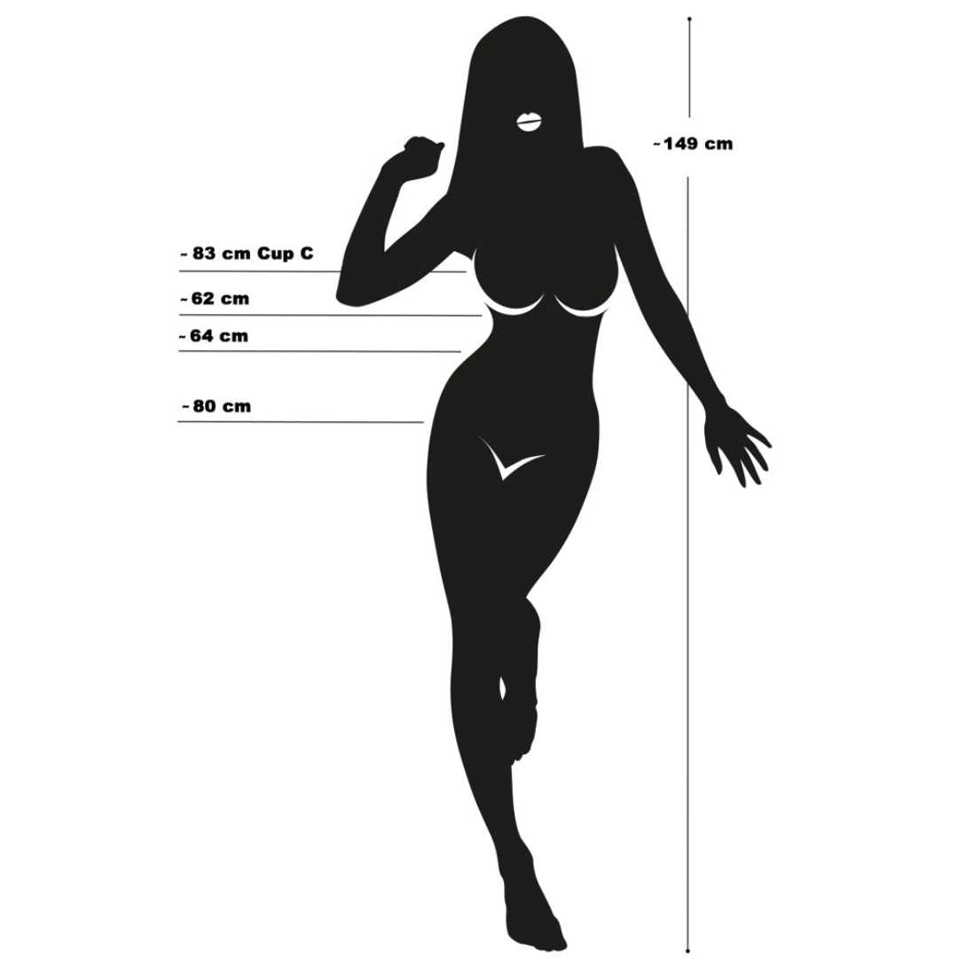 Liebespuppe „Pamela“, mit 3 Liebesöffnungen