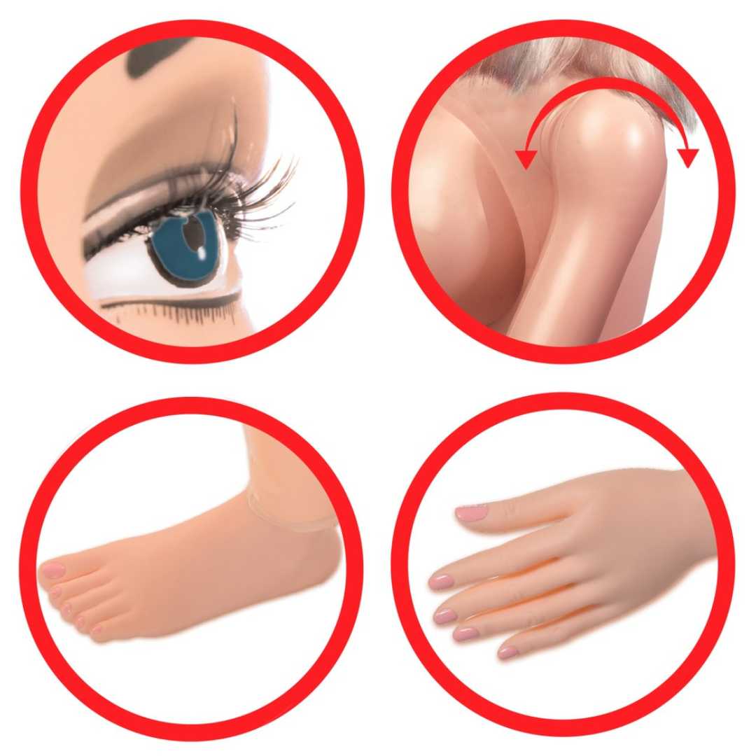 Liebespuppe „Hannah Harper“