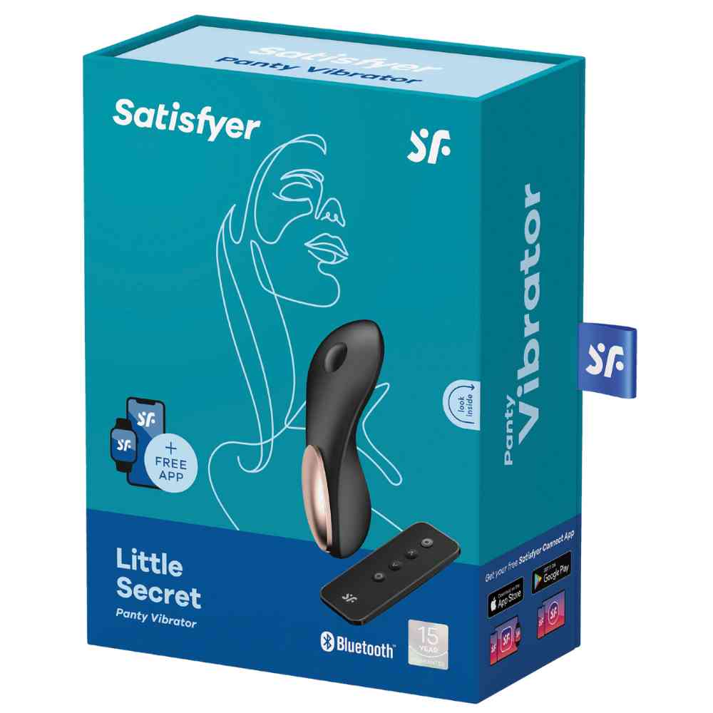 Vibrator "Little Secret Panty" schwarz