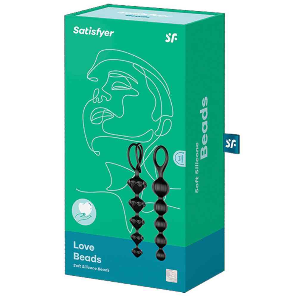 Love Beads Set black