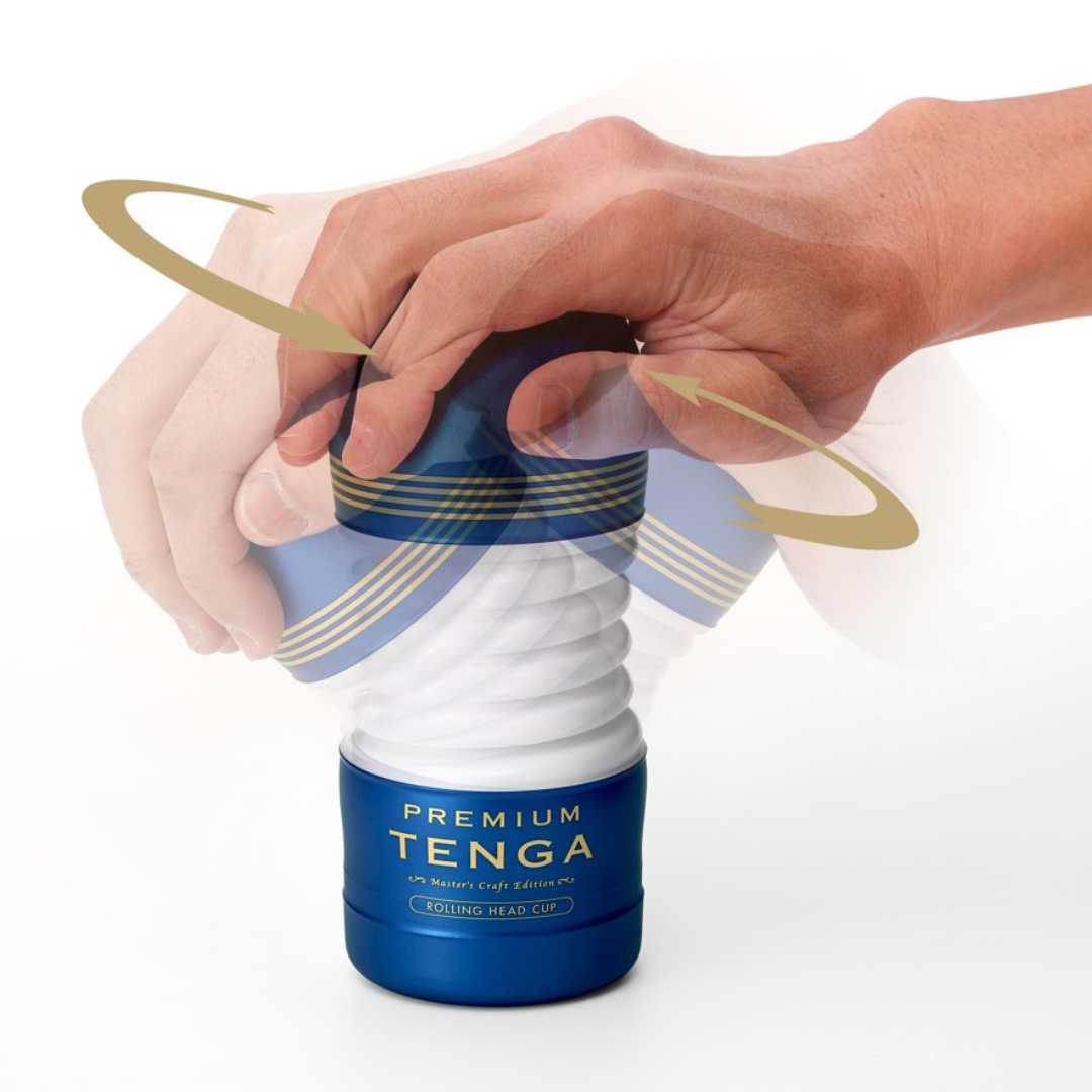 Masturbator „Premium Rolling Head Cup”