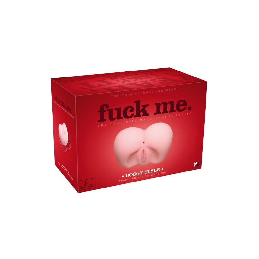 Masturbator „Doggy Style“ mit Vagina- und Anusöffnung