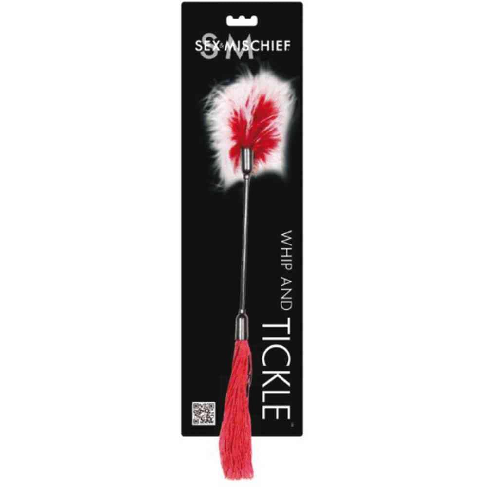 2in1 Peitsche und Tickler