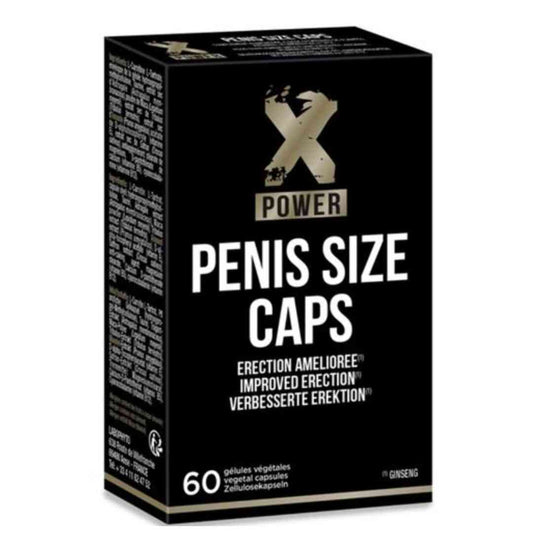 XPOWER Penis Kapseln für verbesserte Erektionen 60 KAPSELN
