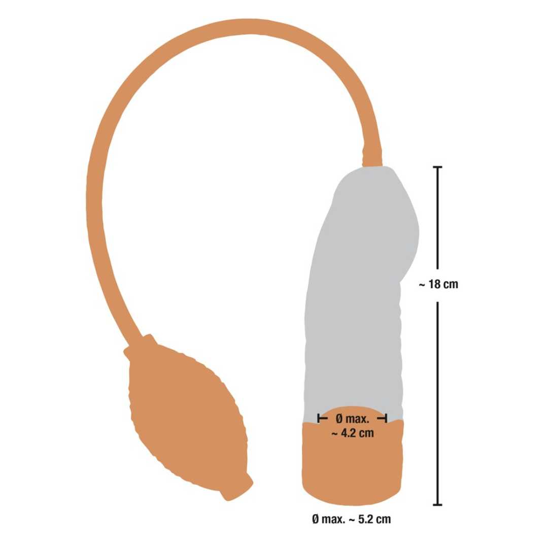 Penispumpe „Sex Protz“ mit Pumpball