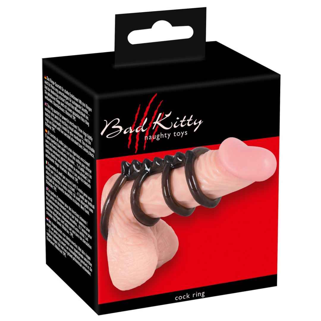 Penisring: Penis-Hodenring 4er