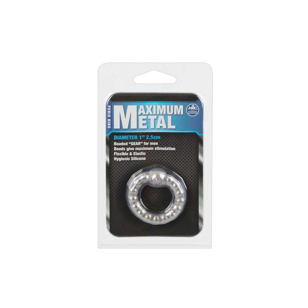 Penisring „Maximum Metal“ mit Metallkugeln