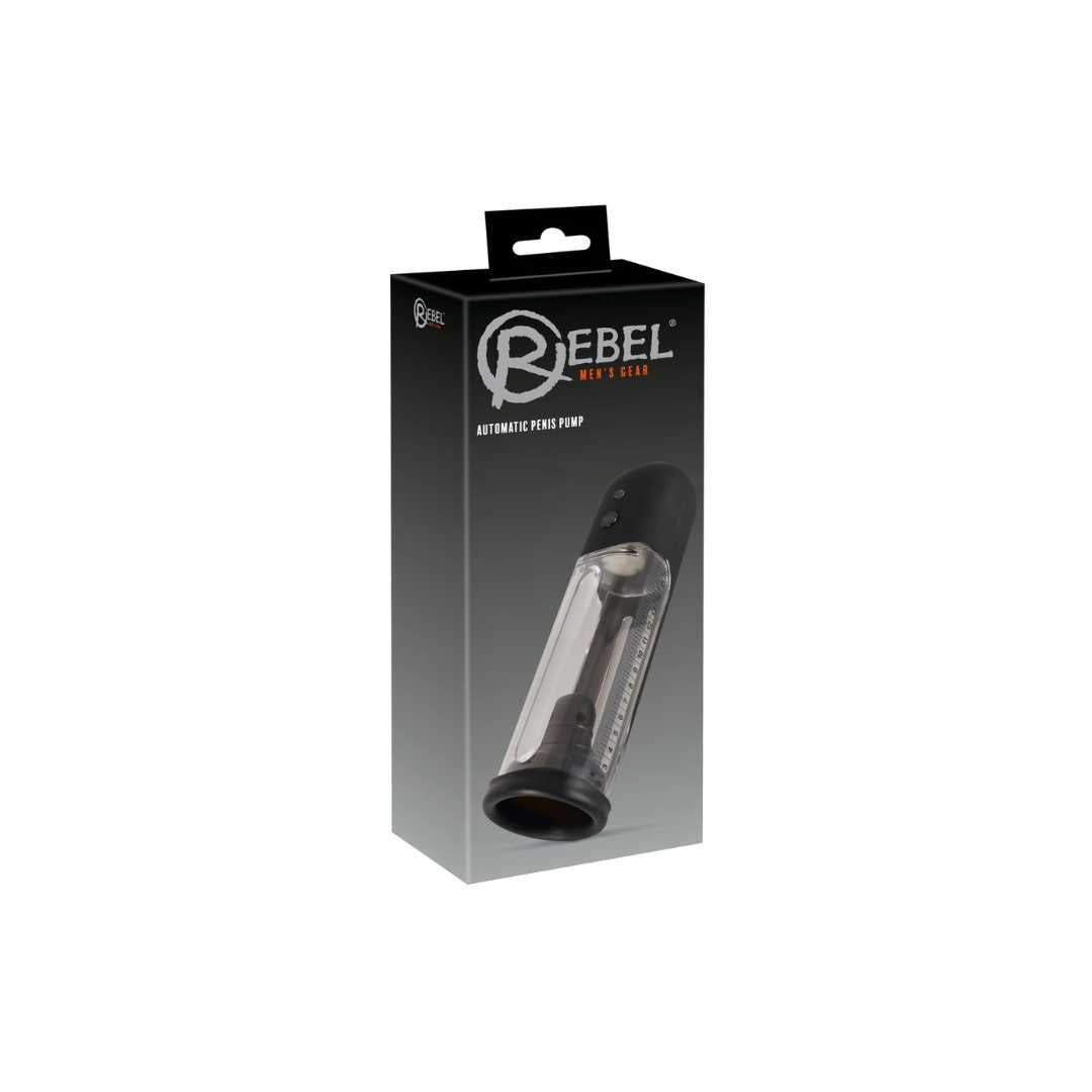 Penispumpe „Rebel Automatic Pump”, mit Mess-Skala