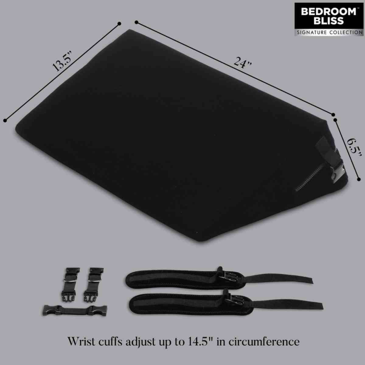 Abbildung kleines Bondage-Kissen schwarz