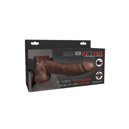 Umschnalldildo „8“ Hollow Rechargeable Strap-on with Remote“ - OH MY! FANTASY