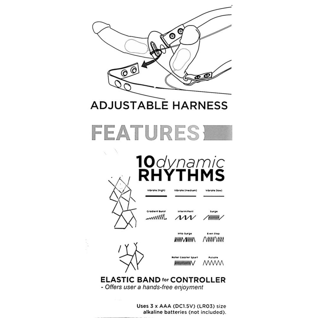 Umschnallvibrator „Double Thruster“ - OH MY! FANTASY