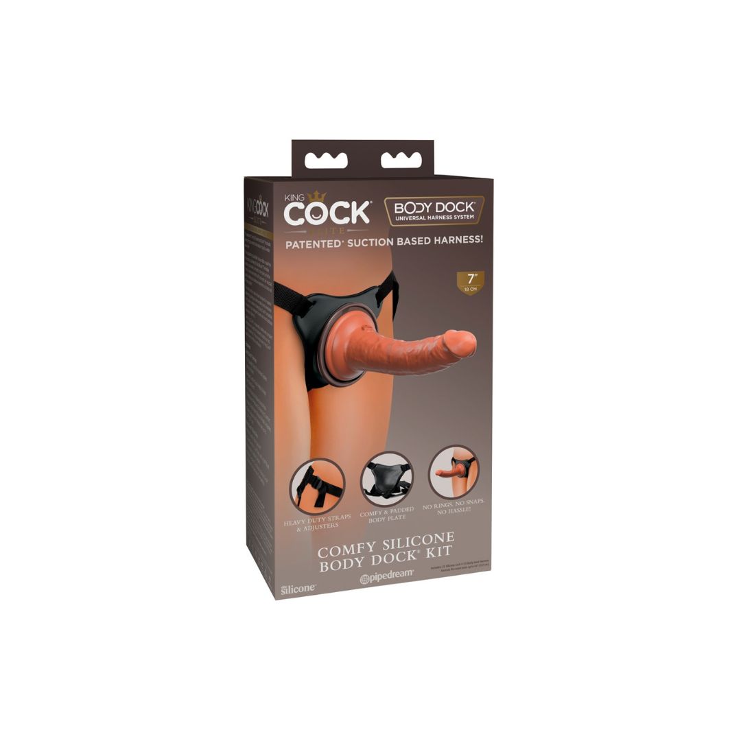 Umschnalldildo "Comfy Silicone Body Dock Kit" - OH MY! FANTASY