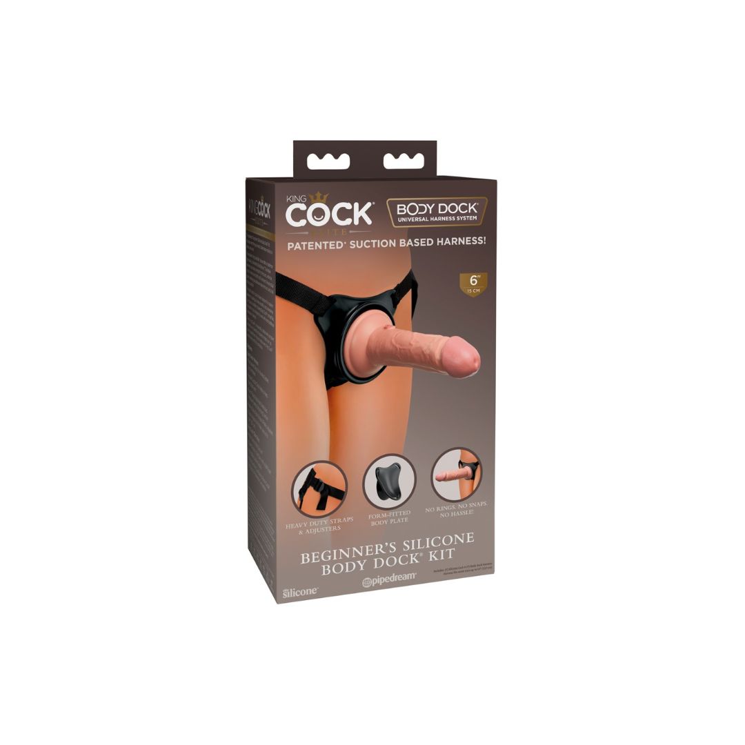 Umschnalldildo "Beginner's Silicone Body Dock Kit" - OH MY! FANTASY