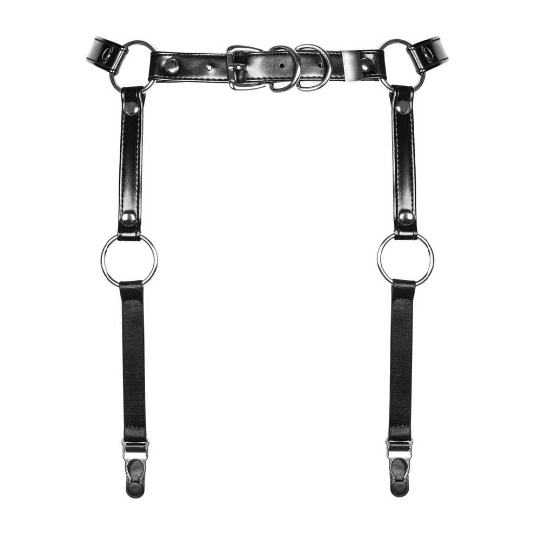 Strapsgurt aus Lederimitat-Riemen