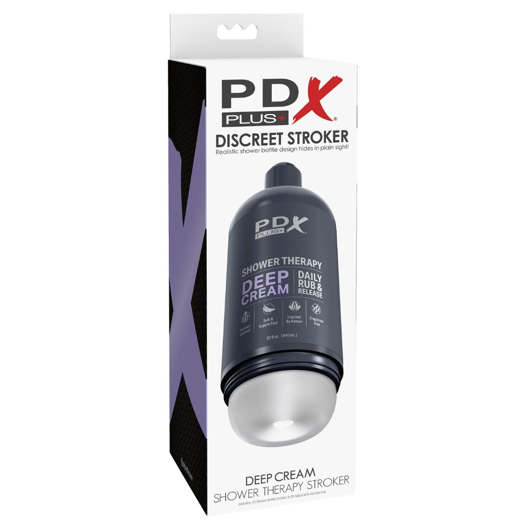 Masturbator „Shower Therapy Deep Cream“