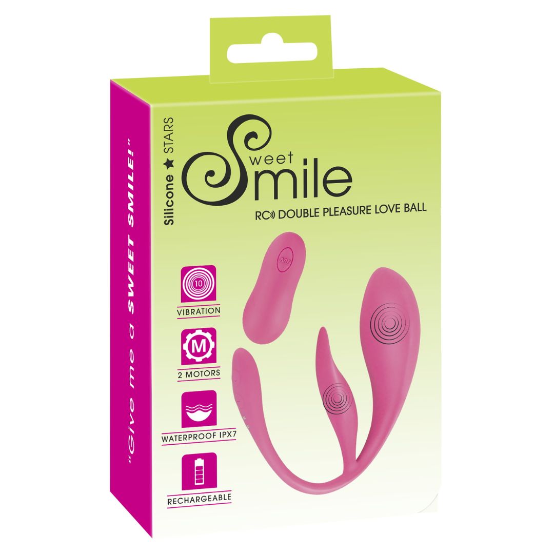 Vibro-Ei „RC Double Pleasure Love Ball“
