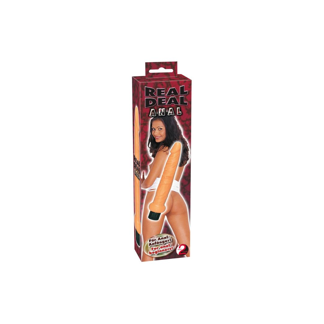 Naturvibrator „Real Deal Anal“ mit stufenloser Vibration - OH MY! FANTASY