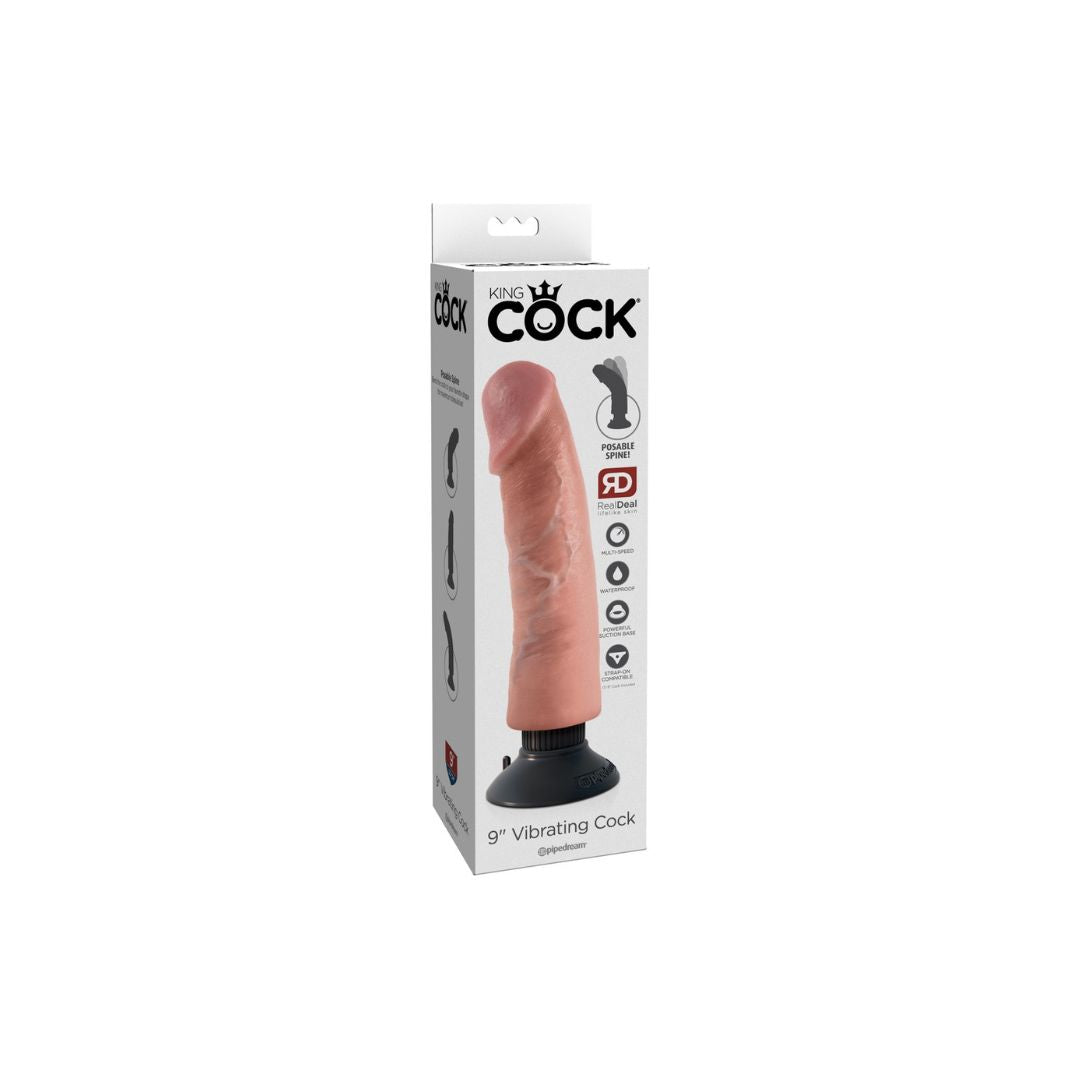 Naturvibrator „9" Vibrating Cock“ - OH MY! FANTASY