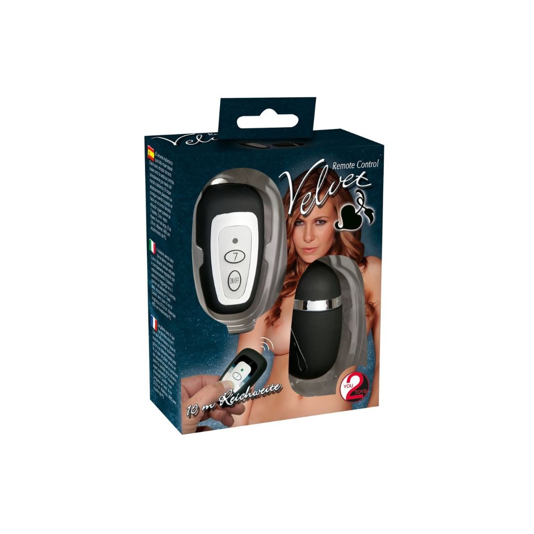 Vibro-Ei„Velvet Remote Control Egg“ - OH MY! FANTASY