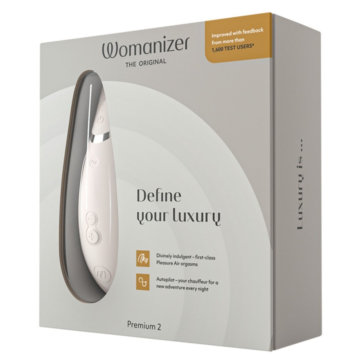 Druckwellenvibrator „Womanizer Premium 2“