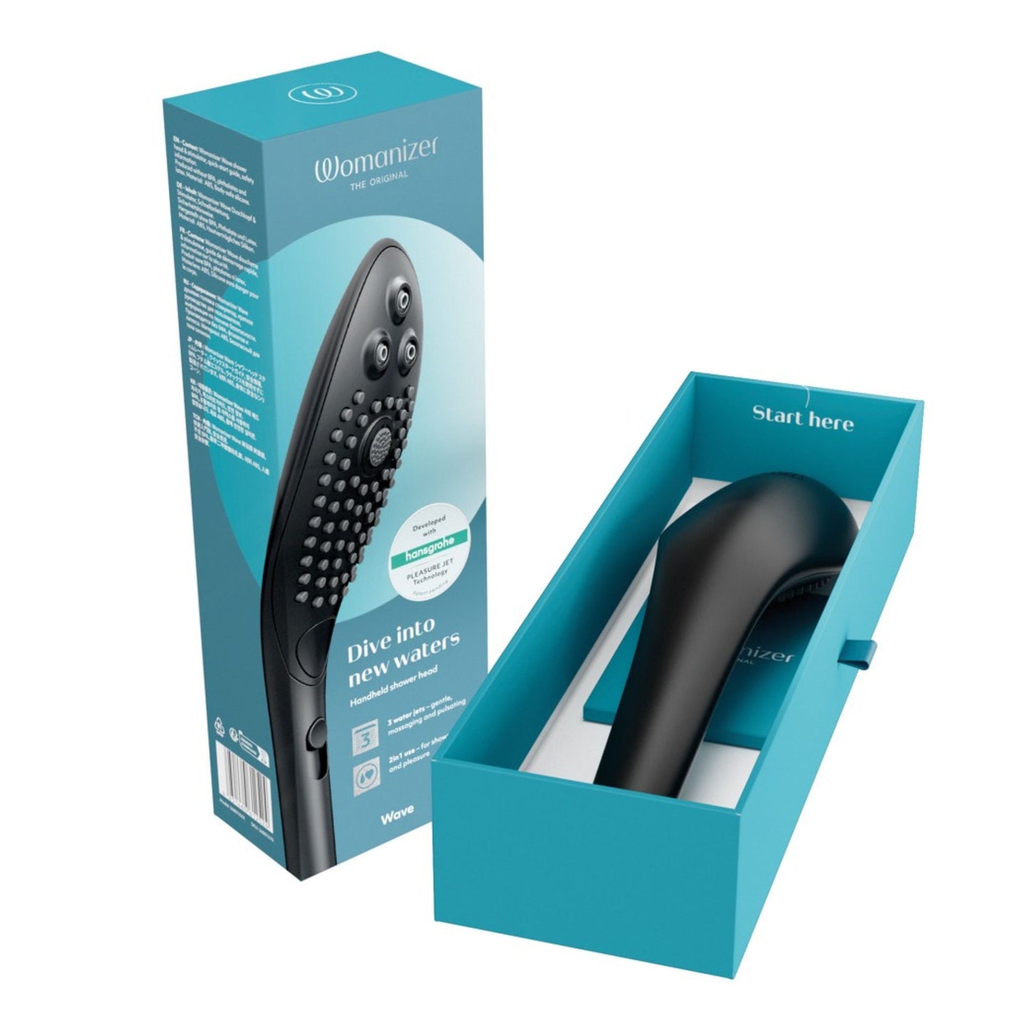 Multifunktions-Duschaufsatz „Wave“