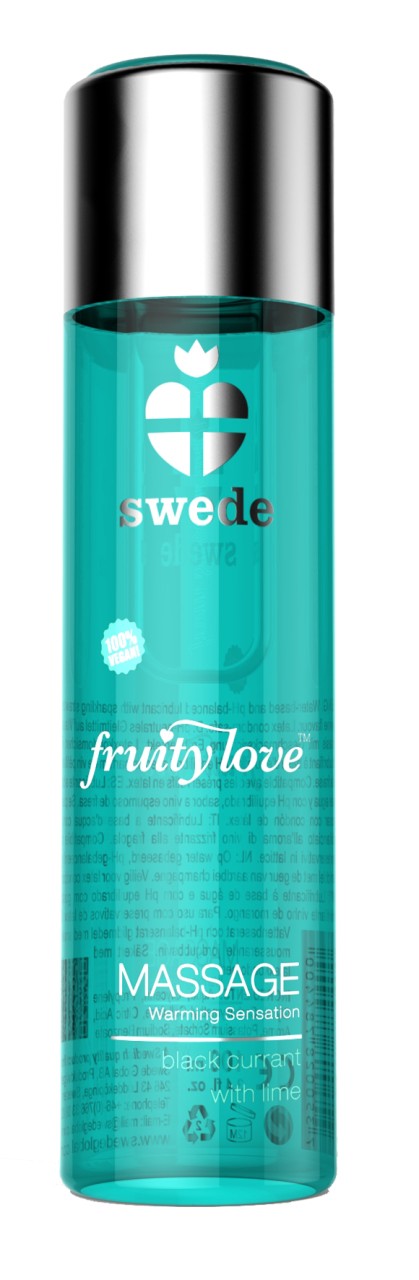 Swede - Fruity Love - Massageöl - Vegan & Essbar