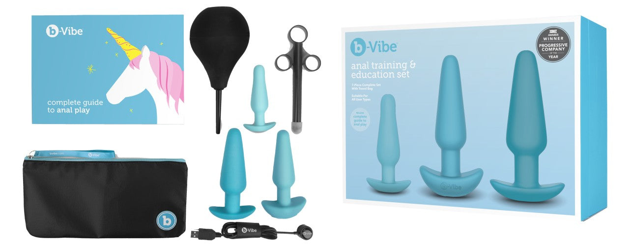 B-vibe - Anal-Set - Trainingsplugs mit Zubehör