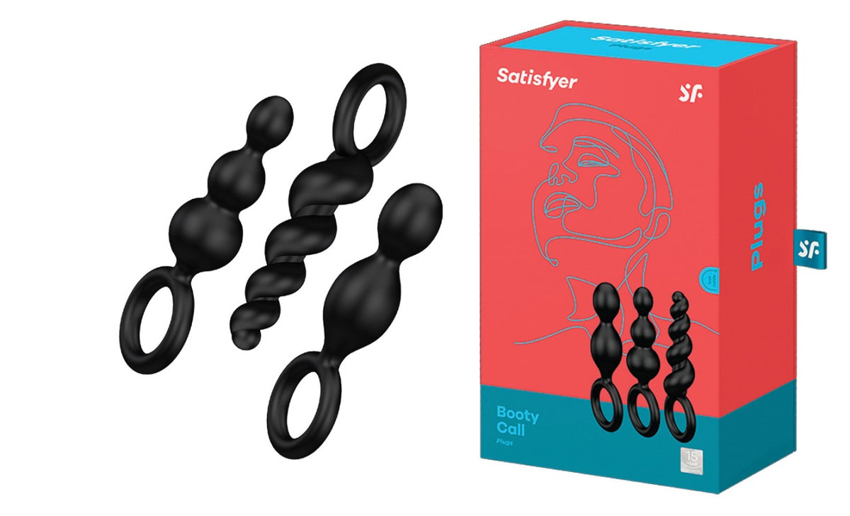 Satisfyer - Booty Call Plugs Pack - Analplug