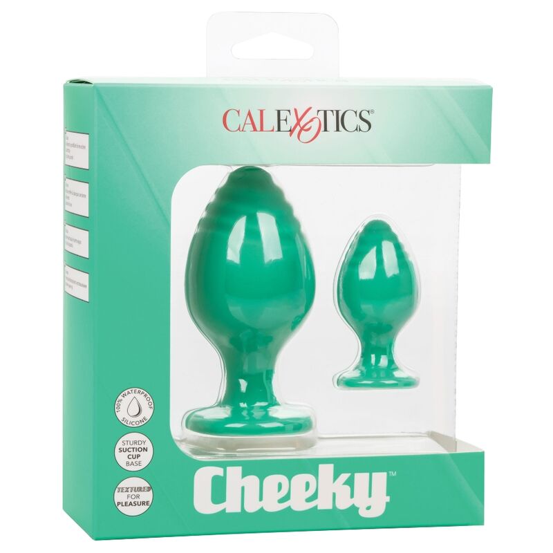 Calexotics - Cheeky Analplug - Strukturierter Plug mit Saugbasis