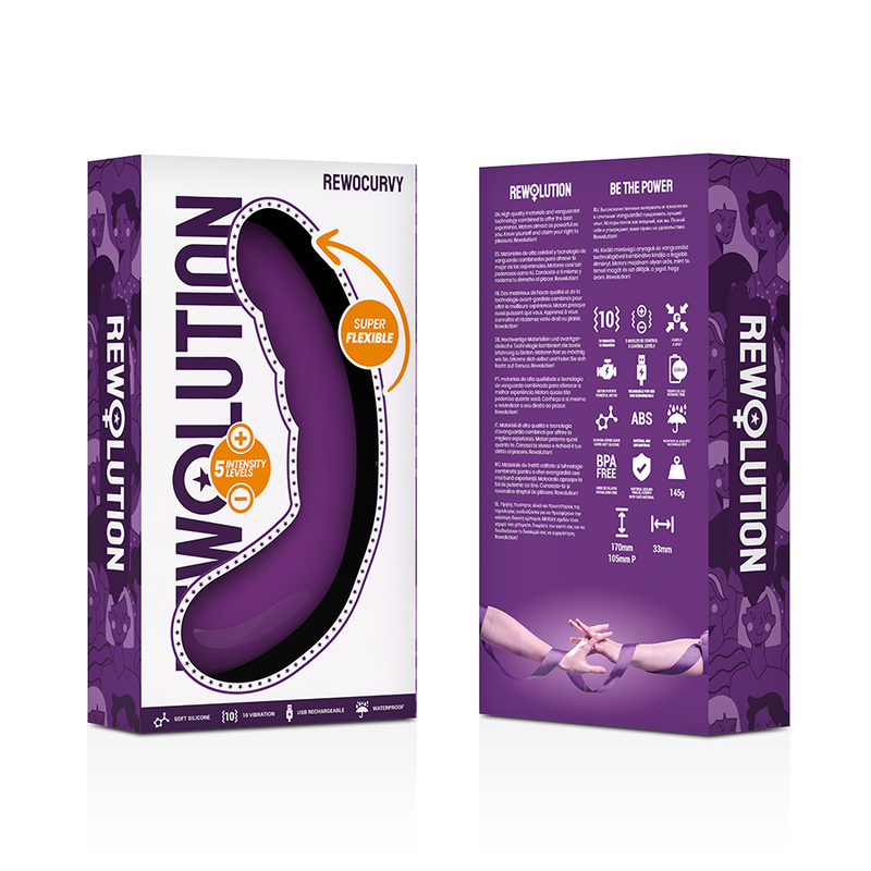 Rewolution - Rewocurvy - Wiederaufladbarer Vibrator