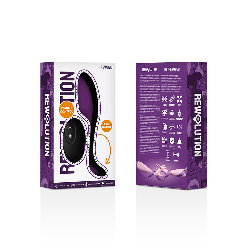 Rewolution - Rewovo - Hodenvibrator mit Fernbedienung