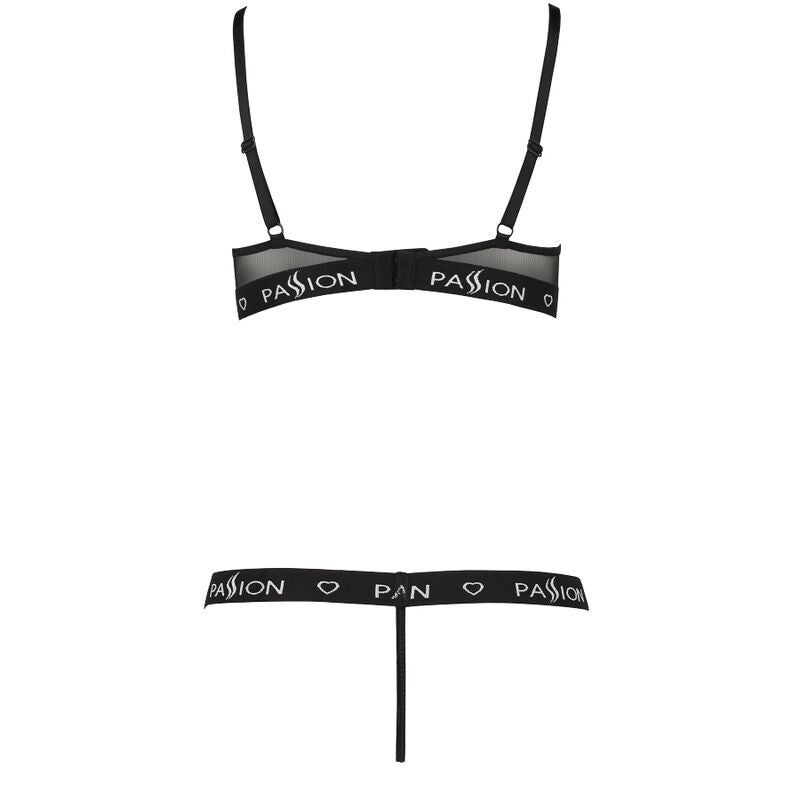 Passion - Kyouka - Dessous-Set mit offenem BH