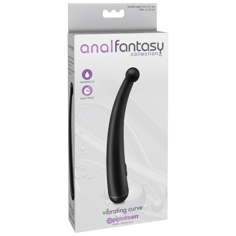 Anal Fantasy - Prostata-Vibrator mit P-Punkt-Stimulation & Noppenstruktur