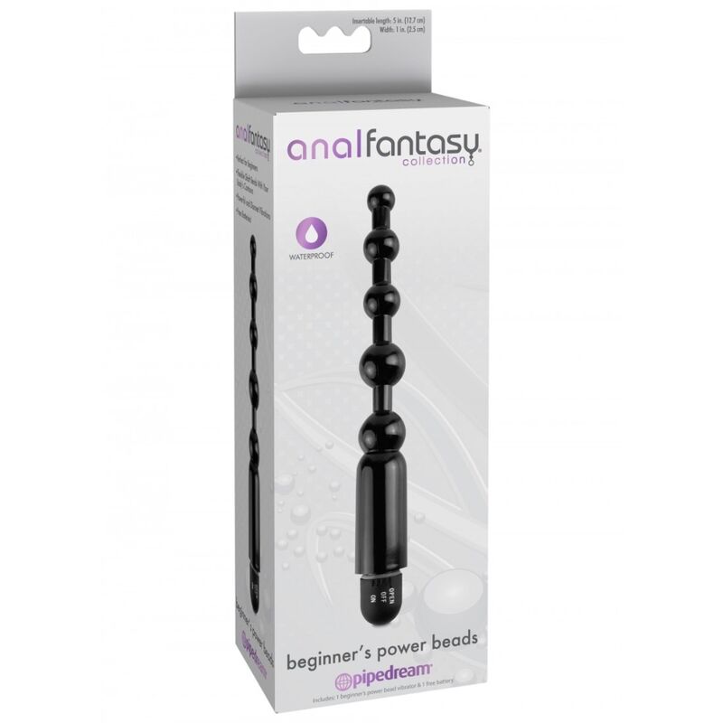 Anal Fantasy - Analperlen-Stab mit Vibration