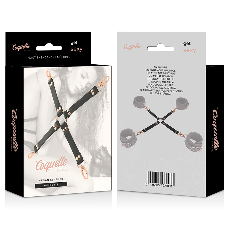 Coquette - Fesseln aus veganem Leder