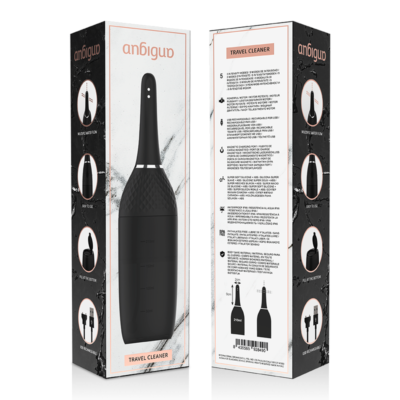 Anbiguo - Auto-Analdusche mit 5 Modi