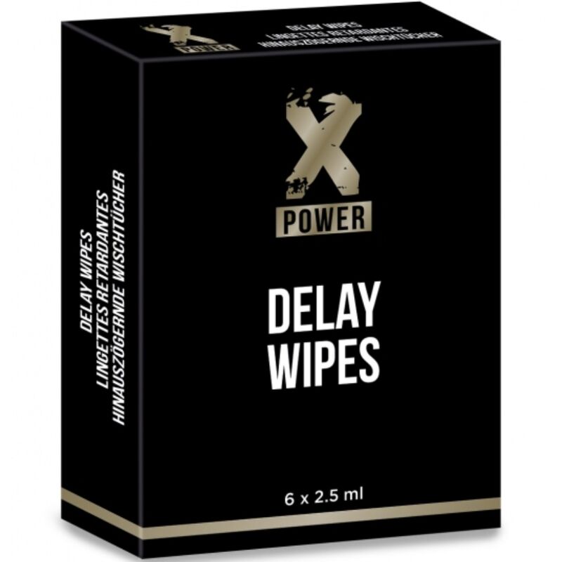 Xpower - Delay-Whipes - Verzögerungsgel